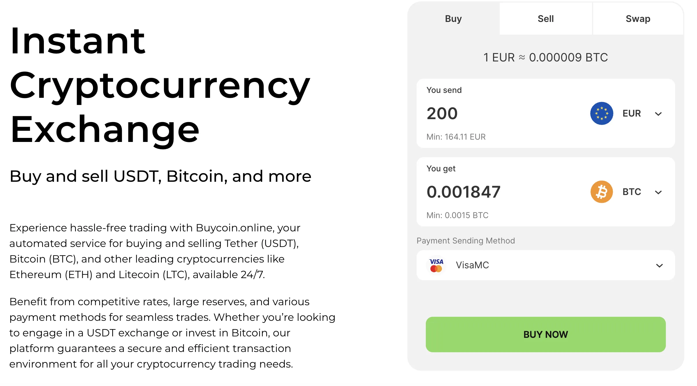 It requires virtual asset service providers, such as Buycoin.online, to exchange information with other VASP (CASP) when performing crypto asset transactions that exceed a certain amount.