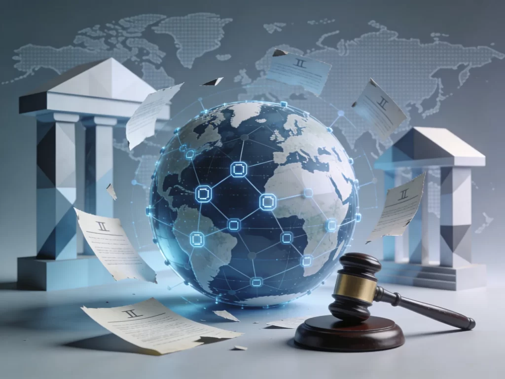 Regulation and geopolitics: The new legal architecture of the crypto market